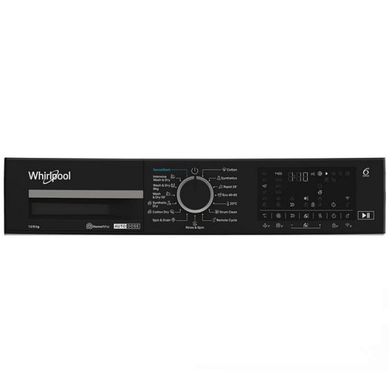 Washer dryer WHIRLPOOL WPD 2836W ADS EE, 12/8 kg, 6th SENSE, FreshCare+, 1400 rpm.