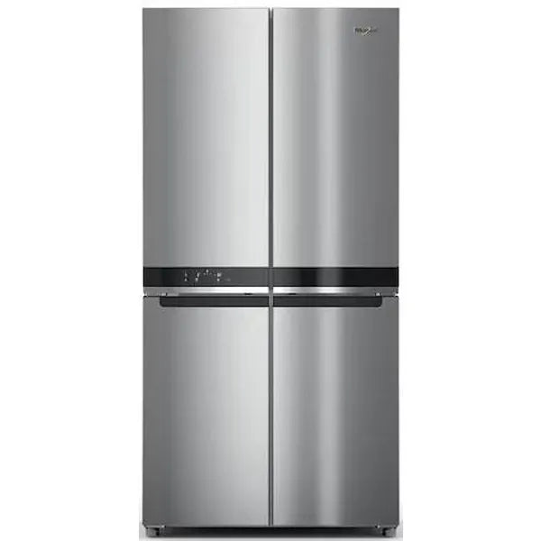 Side-by-Side Refrigerator Whirlpool WQ9 E2L EF, 610 l, E, No Frost, Stainless Steel