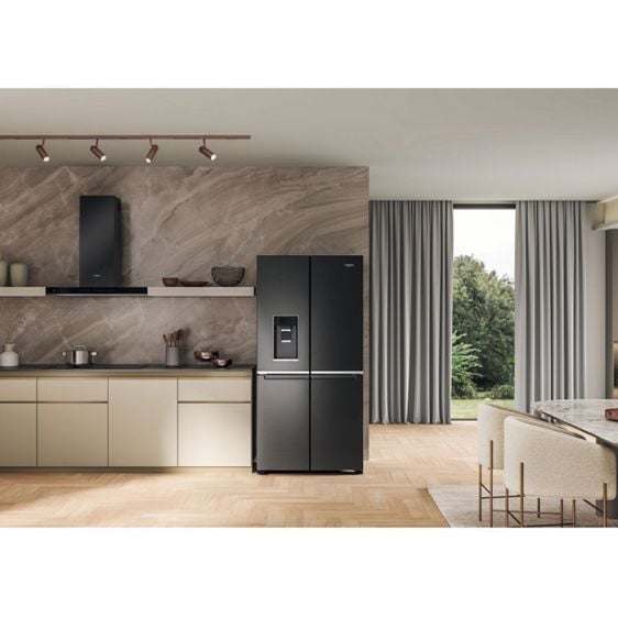Refrigerator with freezer WHIRLPOOL Side-by-side WQ9I FO2BX EF, 592 l, NoFrost