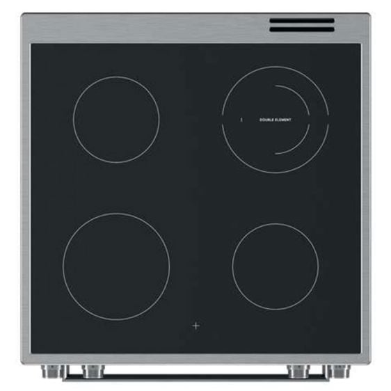 Electric cooker Whirlpool WS68V8CCXT***, INOX, Ceramic