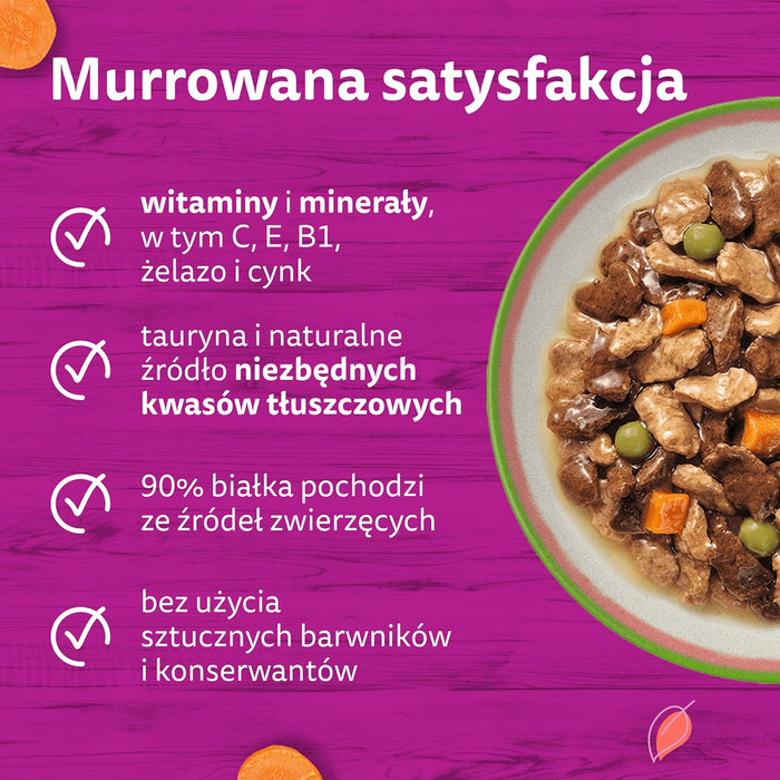 WHISKAS Tasty Mix Chef’s Selection in Sauce – wet cat food – 40x85g