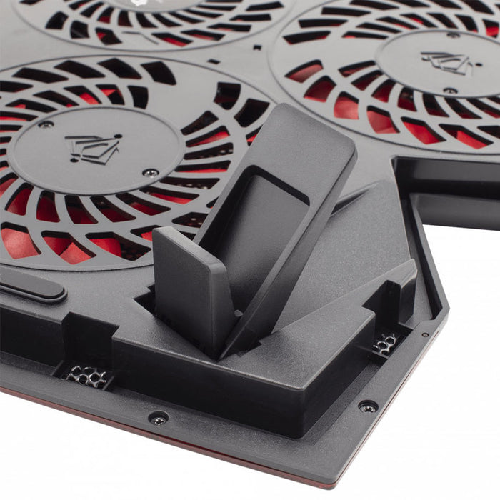 Cooler with adjustable fans WHITE SHARK GCP-29 ICE WIZARD red LED backlight