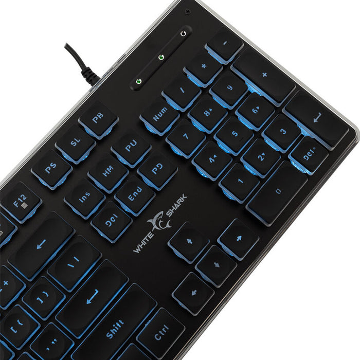 Keyboard WHITE SHARK TACHI GK-003141 BK