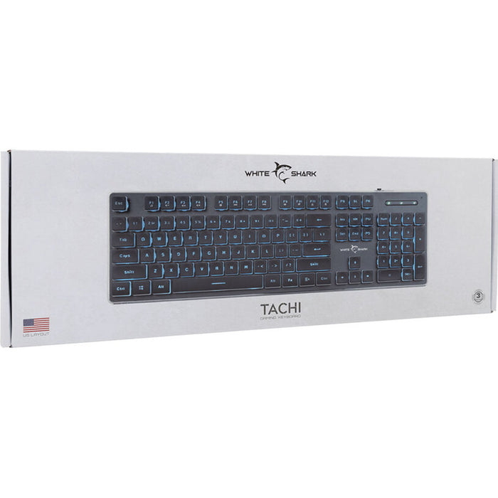 Keyboard WHITE SHARK TACHI GK-003141 BK