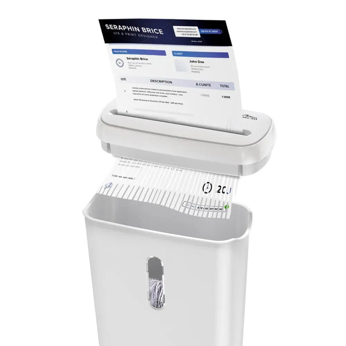 WHITE SHREDDER MT223 document and credit card shredder - ShreddersBIU-NIS<<<Office equipmentBIU<<<ActionPL