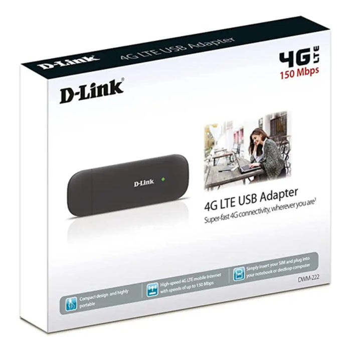 Wi-Fi USB Adapter D-Link DWM-222 - Компютър Мрежи и компоненти<<<Компютри| Електроника<<<BigBuy&&&WIFI мрежи<<<Компютър