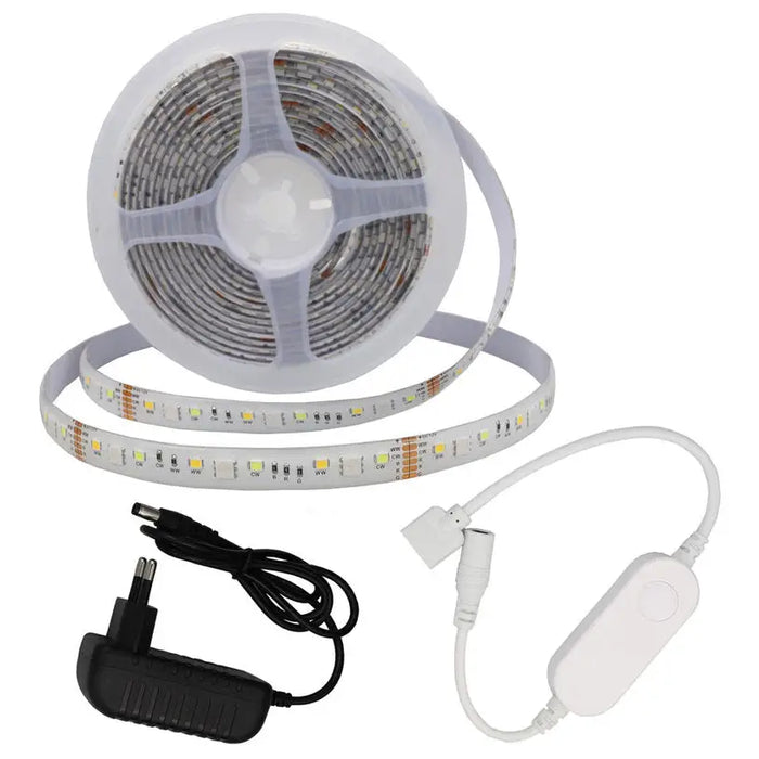WIFI SMART LED STRIP SET 12W 1080LM 90/3M RGB + CCT OPTONICA - LED ленти и аксесоари<<<Вътрешно осветление<<<Мебели и