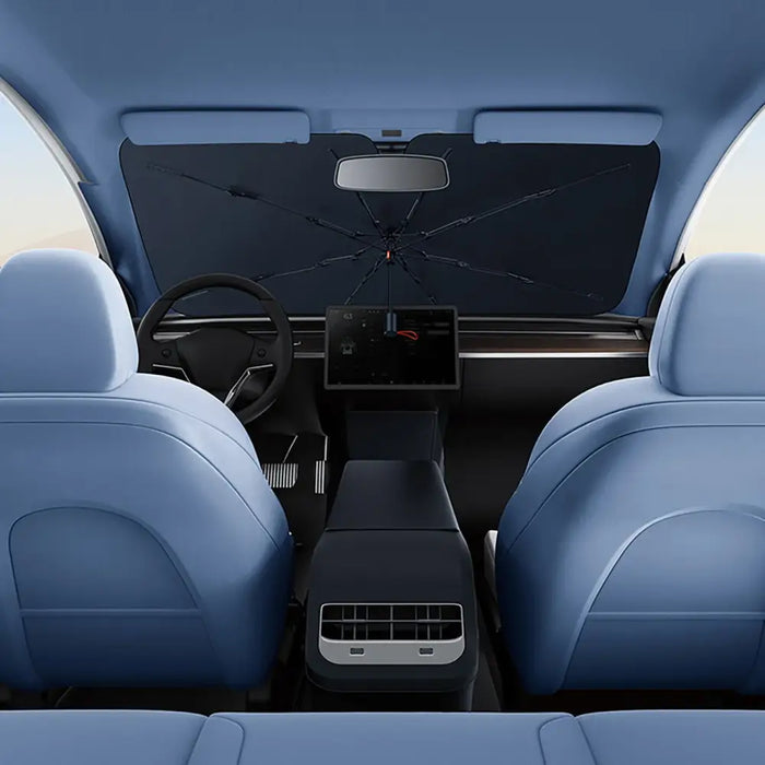 Windshield Sunshade Umbrella Baseus CoolRide (black) - Other<<<Car accessories<<<InnproXML&&&Other car