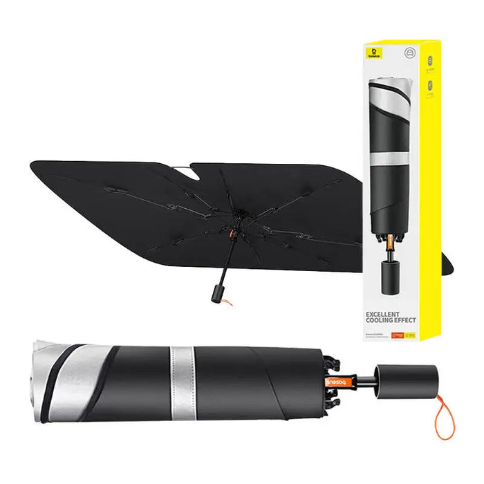 Windshield Sunshade Umbrella Baseus CoolRide (black) - Other<<<Car accessories<<<InnproXML&&&Other car