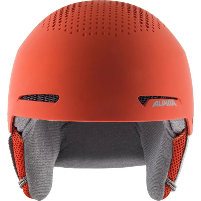 WINTER HELMET ALPINA ZUPO PUMPKIN-ORANGE MATT 51-55 - HelmetsNTO-KAS<<<SkiingNTO<<<ActionPL