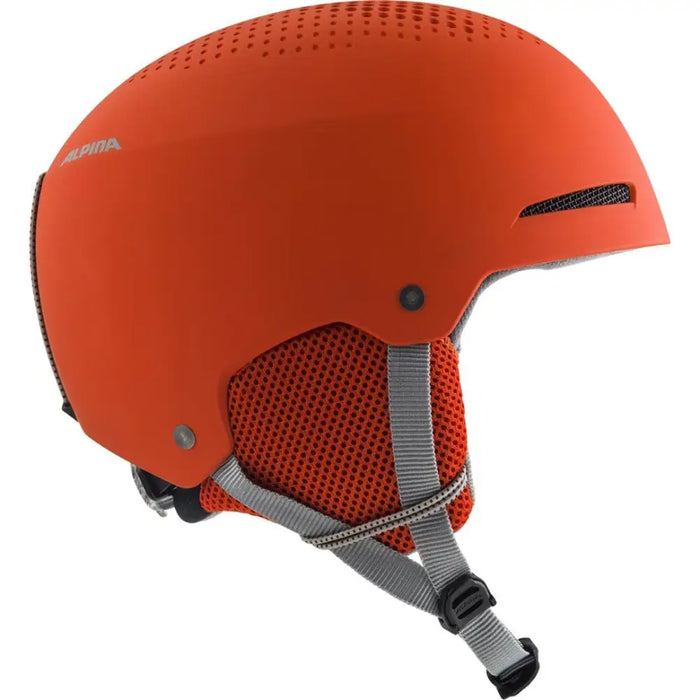 WINTER HELMET ALPINA ZUPO PUMPKIN-ORANGE MATT 51-55 - HelmetsNTO-KAS<<<SkiingNTO<<<ActionPL