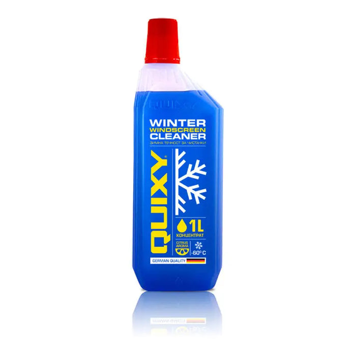 WINTER WIPER FLUID -60C 1L QUIXY CONCENTRATE - Зимна течност за чистачки<<<Сезонни авто продукти<<<Авто и