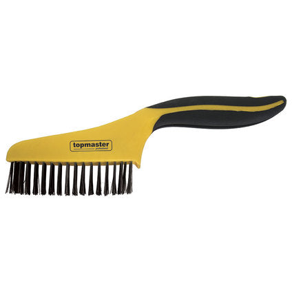 WIRE BRUSH CARBON STEEL TOPMASTER - Други ръчни инструменти<<<Ръчни инструменти<<<Инструменти и железария<<<Praktiker