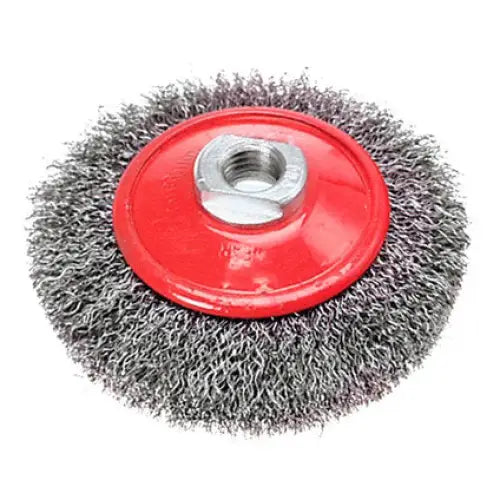 WIRE BRUSH FOR ANGLE SLIDE F 115 VERTO - Метални четки<<<Консумативи за електроинструменти<<<Инструменти и