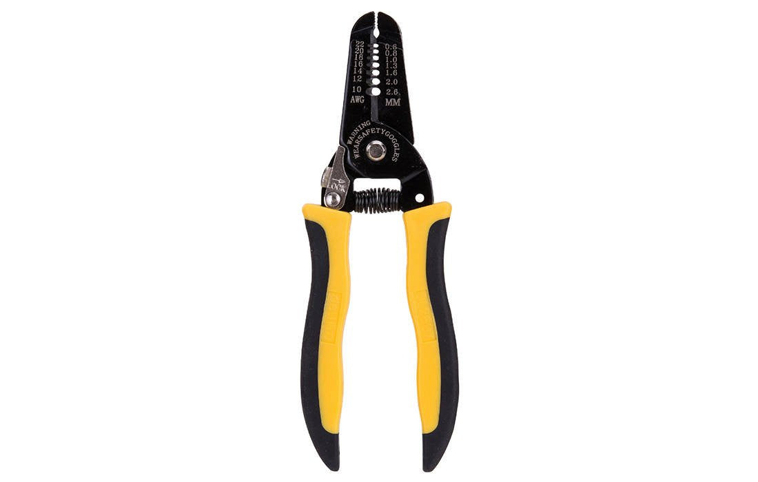 Wire Stripper 0.6-2.6mm Deli Tools EDL2607 (black&yellow) - Pliers<<<Tools<<<InnproXML