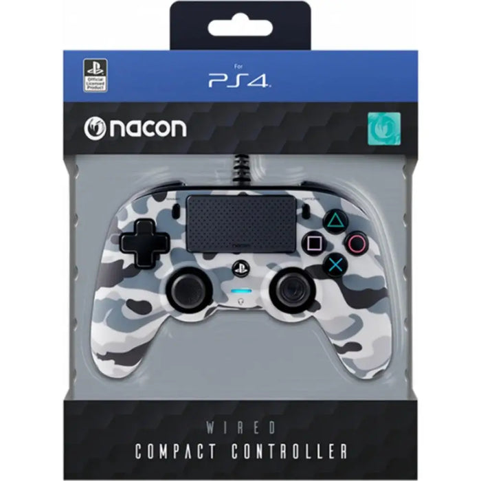 Wired gamepad Nacon Wired Compact Controller Camo Grey - Геймпадове<<<Геймърска периферия<<<ValiAPI&&&Аксесоари за