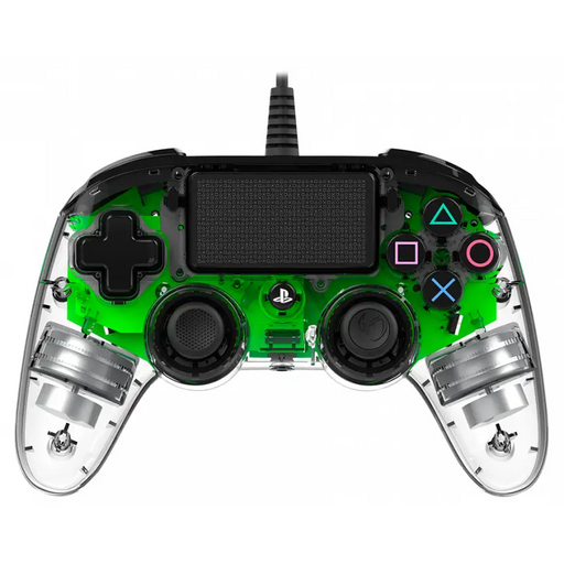 Wired gamepad Nacon Wired Illuminated Compact Controller Green Green - Геймпадове<<<Геймърска