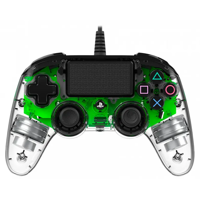 Wired gamepad Nacon Wired Illuminated Compact Controller Green Green - Геймпадове<<<Геймърска