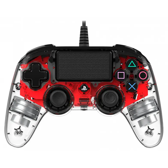 Wired gamepad Nacon Wired Illuminated Compact Controller Red Red - Геймпадове<<<Геймърска