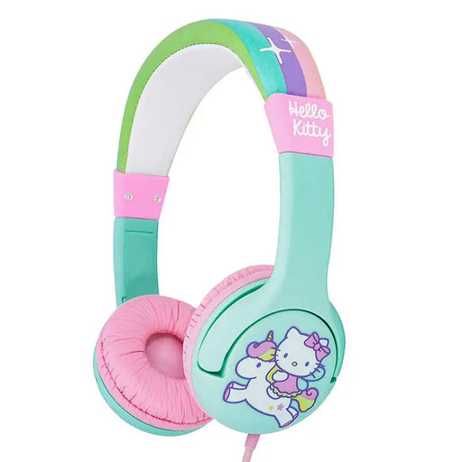 Wired headphones for Kids OTL Hello Kitty Rainbow (turquoise) - Headphones and speakers<<<Electronic accessories<<<Mom