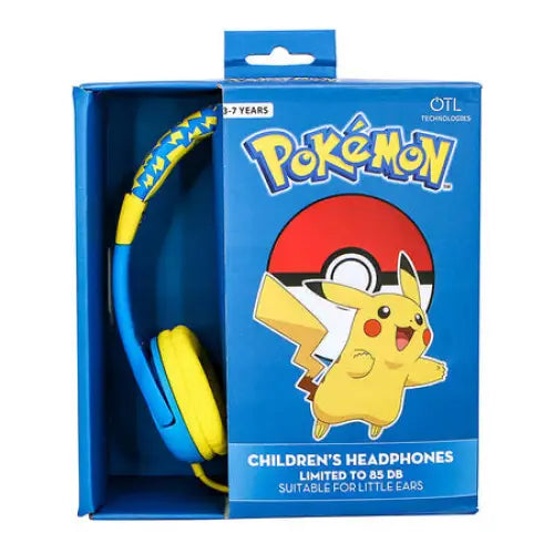 Wired headphones for Kids OTL Pokemon Pikachu (blue-yellow) - Headphones and speakers<<<Electronic accessories<<<Mom