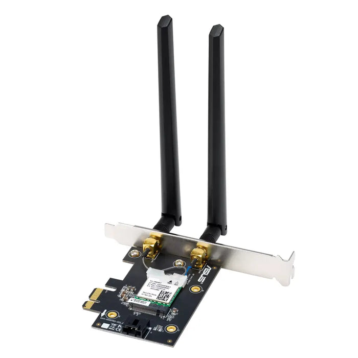 Wireless adapter ASUS PCE-BE6500 WiFi 7 PCI-e two external antennas and Bluetooth 5.4 - Безжични адаптери<<<Мрежово