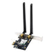 Wireless adapter ASUS PCE-BE6500 WiFi 7 PCI-e two external antennas and Bluetooth 5.4 - Безжични адаптери<<<Мрежово