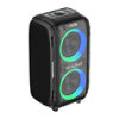 Wireless Bluetooth Speaker W-KING T9 Pro 120W + 2 microphones (black) - Bluetooth portable
