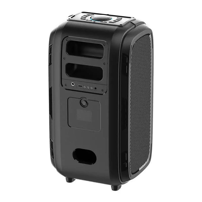 Wireless Bluetooth Speaker W-KING T9 Pro 120W + 2 microphones (black) - Bluetooth portable