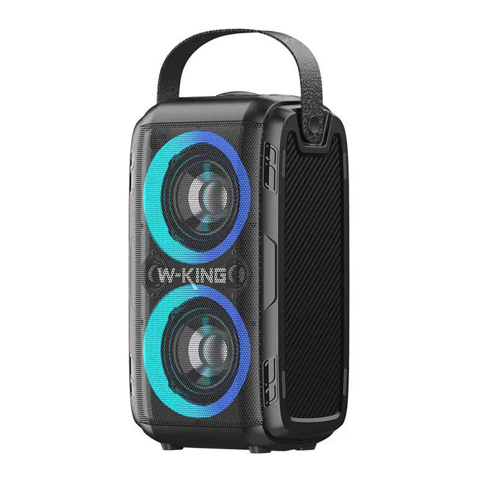 Wireless Bluetooth Speaker W-KING T9II 60W + microphone (black) - Bluetooth portable