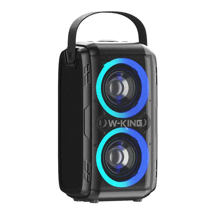 Wireless Bluetooth Speaker W-KING T9II 60W + microphone (black) - Bluetooth portable