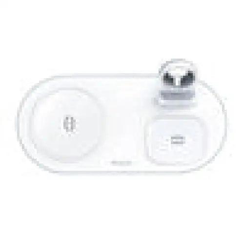 Wireless Charger Mcdodo CH-7060 3 in 1 15W (mobile/TWS/Apple watch) (white) - Car chargers<<<Chargers<<<GSM