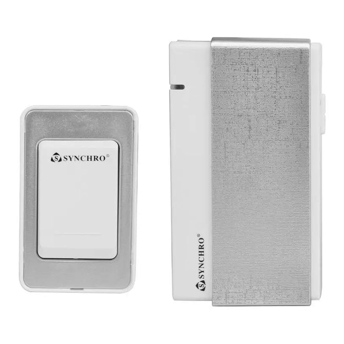 WIRELESS DOORBELL JXA-DS 109 SILVER SYNCHRO - Звънци<<<Електроматериали<<<Строителни