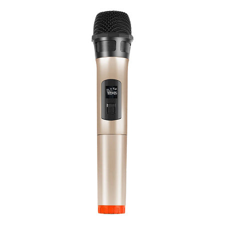 Wireless dynamic microphone UHF PULUZ PU628J 3.5mm (gold) - Lavalier<<<Microphones<<<Audio<<<InnproXML