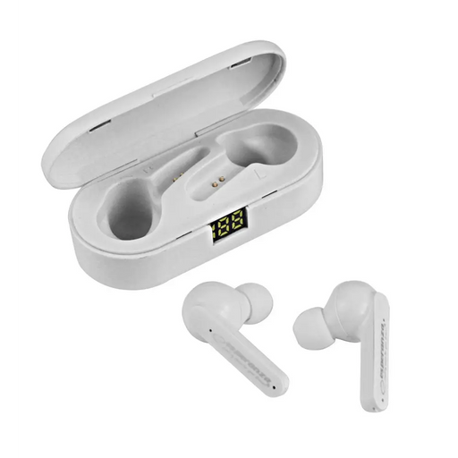 Wireless Earphones with Charging Case Esperanza EH230W White - Bluetooth headsetsAKG-SBL<<<GSM