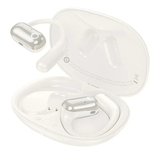 Wireless Earphones with Charging Case Hoco EA6 White - Микрофони и слушалки<<<Електроника Периферни и резервни