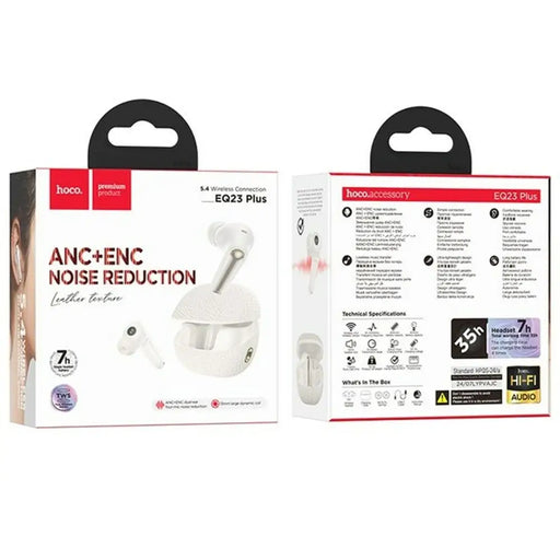 Wireless Earphones with Charging Case Hoco EQ23 PLUS II White - Микрофони и слушалки<<<Електроника Периферни и резервни