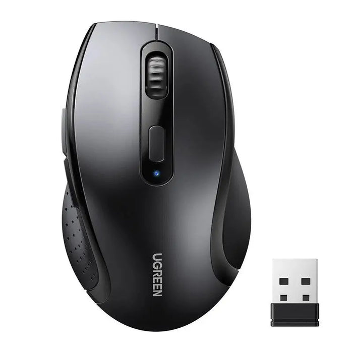 WIRELESS ERGONOMIC MOUSE M511 1600 dpi UGREEN - BLACK - Мишки<<<Компютърна периферия<<<AmperelB2B