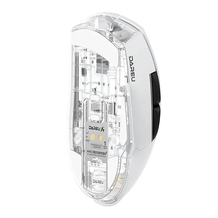 Wireless gaming mouse + charging dock Dareu A955 RGB 400-12000 DPI (white) - Wireless<<<Mice<<<Gaming<<<InnproXML