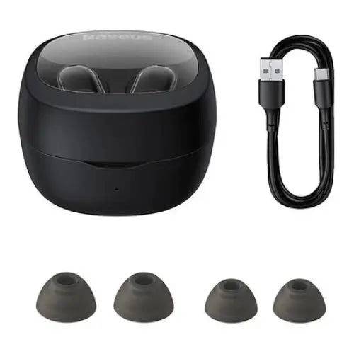 Wireless headphones Baseus Bowie WM02 TWS Bluetooth 5.0 (black) OS