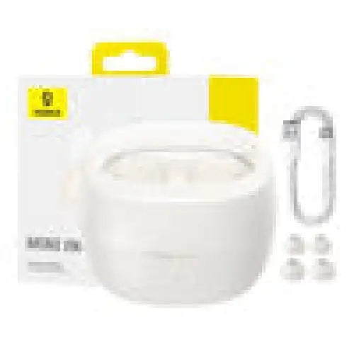 Wireless headphones Baseus Bowie WM02 TWS Bluetooth 5.0 (white) OS