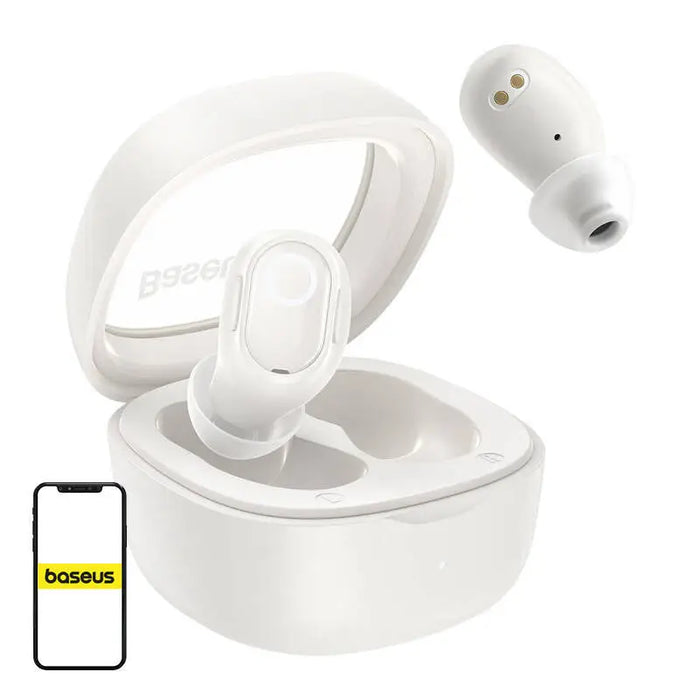Wireless headphones Baseus Bowie WM02 TWS Bluetooth 5.0 (white) OS