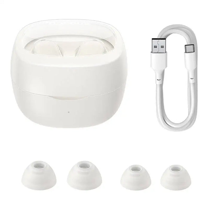 Wireless headphones Baseus Bowie WM02 TWS Bluetooth 5.0 (white) OS
