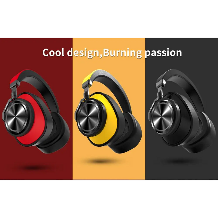 Wireless headphones Bluedio T6 Bluetooth 5.0 ANC Foldable - Wireless Earphones