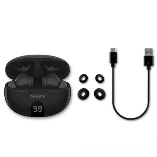 Wireless headphones with microphone PHILIPS TAT2520BK/00 - True wireless слушалки<<<Смартфони и таблети<<<Черна техника