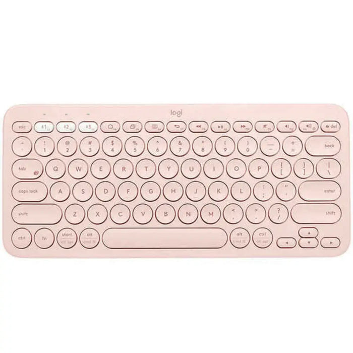 Wireless Keyboard Logitech K380 Pink Spanish Qwerty - Електроника Периферни и резервни части<<<Компютри|