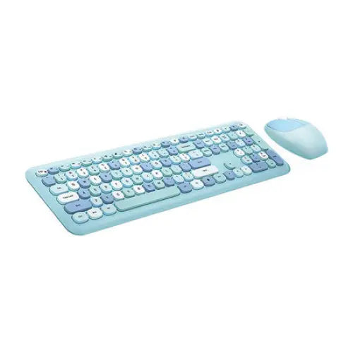 Wireless keyboard + mouse set MOFII 666 2.4G (Blue) - Sets<<<Keyboards<<<Gaming<<<InnproXML