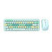 Wireless keyboard + mouse set MOFII Bean 2.4G (Green) - Sets<<<Keyboards<<<Gaming<<<InnproXML