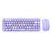 Wireless keyboard + mouse set MOFII Bean 2.4G (Purple) - Sets<<<Keyboards<<<Gaming<<<InnproXML