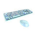 Wireless keyboard + mouse set MOFII Sweet 2.4G (blue) - Sets<<<Keyboards<<<Gaming<<<InnproXML